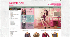 Desktop Screenshot of paperdollwholesale.com